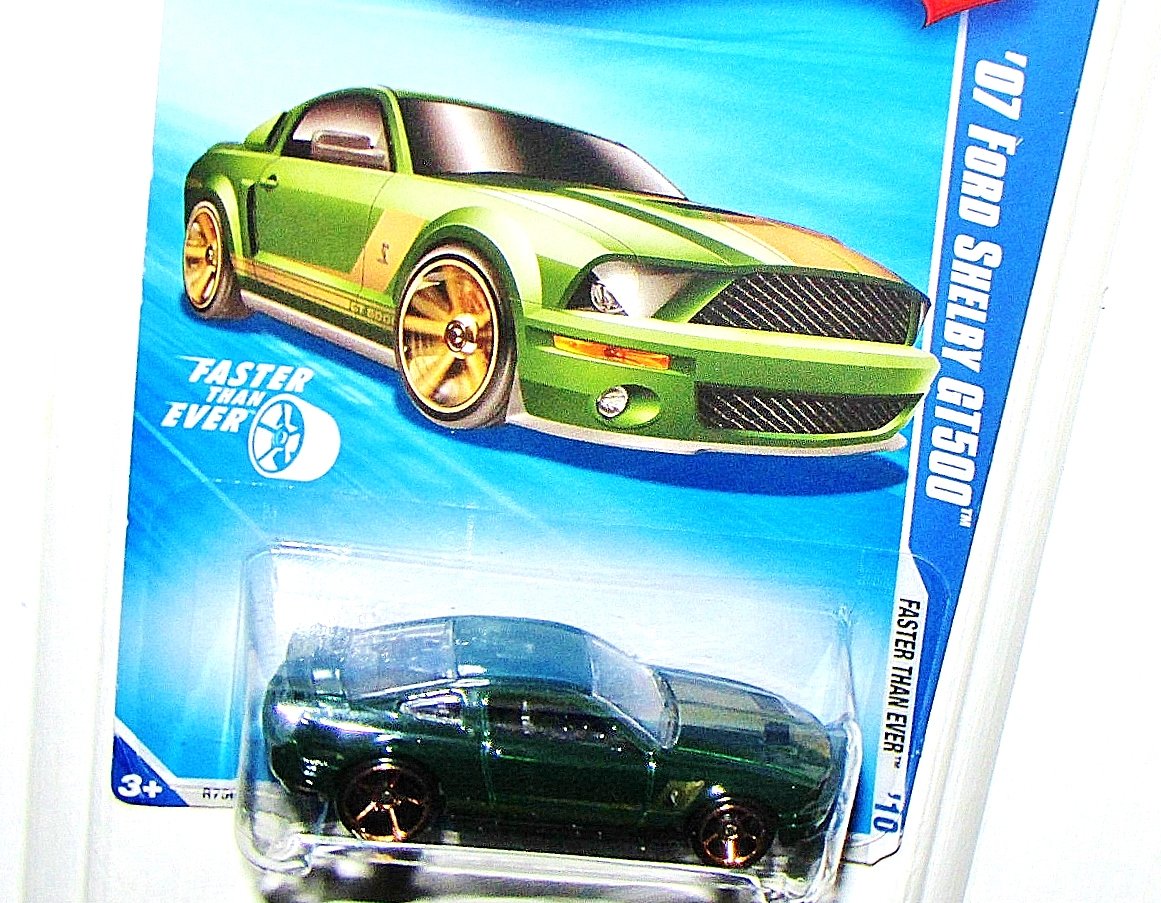 Amazon.com: HOT WHEELS '07 FORD SHELBY GT500 : Toys & Games